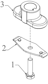 Blade Adapter Diagram and Parts List for 11A-B2ML345 2022 Yard Machines Lawn Mower